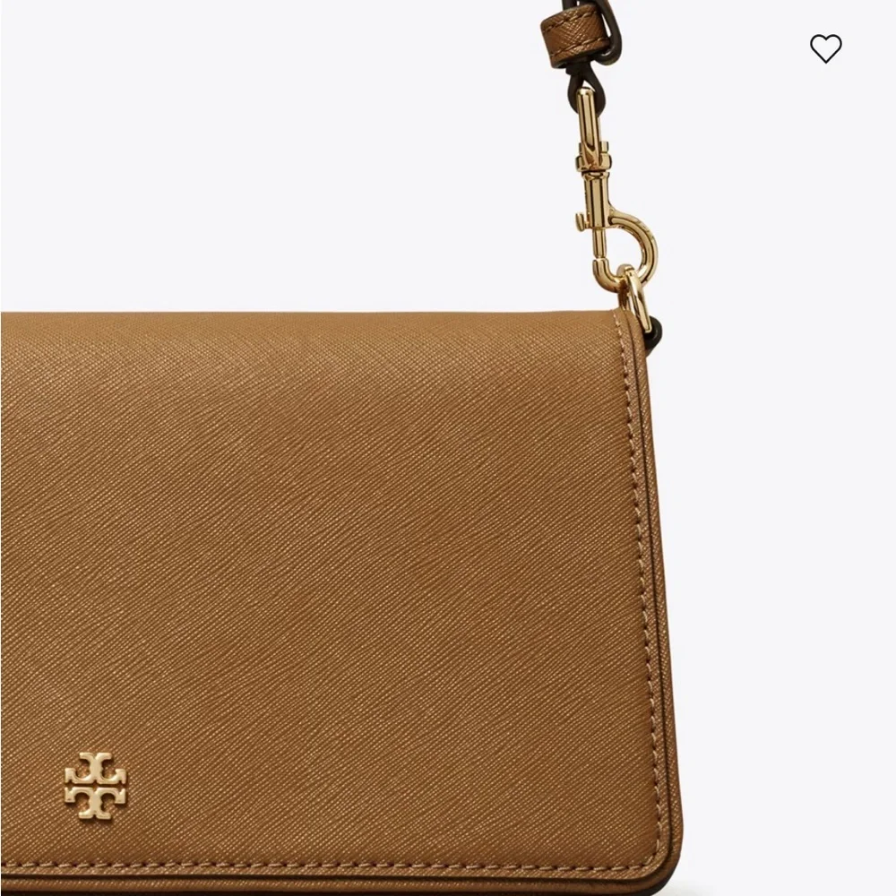 New Tory Burch LEATHER CONVERTIBLE CROSSBODY bag